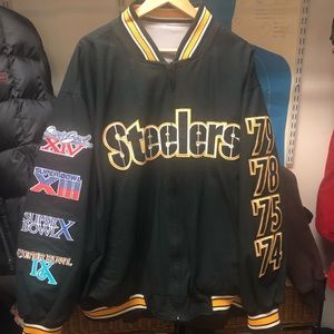 NFL Pittsburgh Steelers Super Bowl Jacket VTG